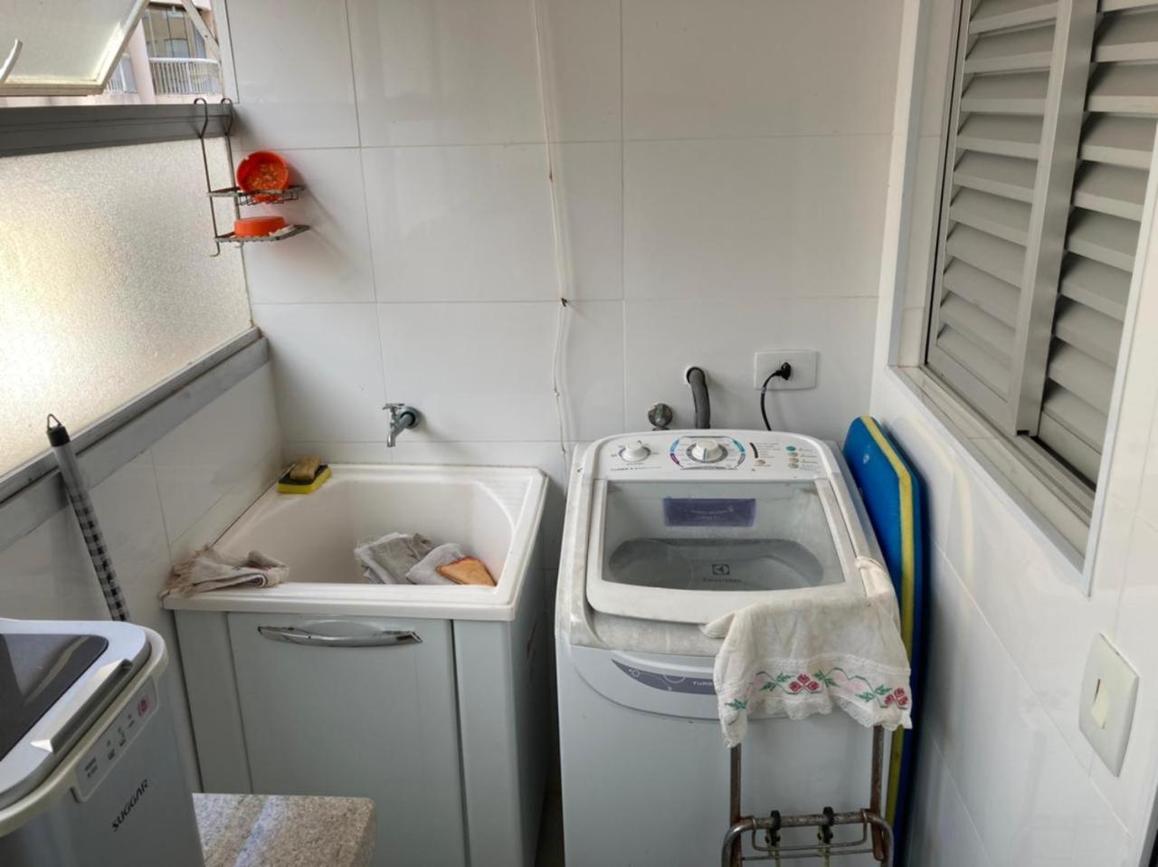 Pé Na Areia - Com Serviço De Praia Guarujá Exterior foto